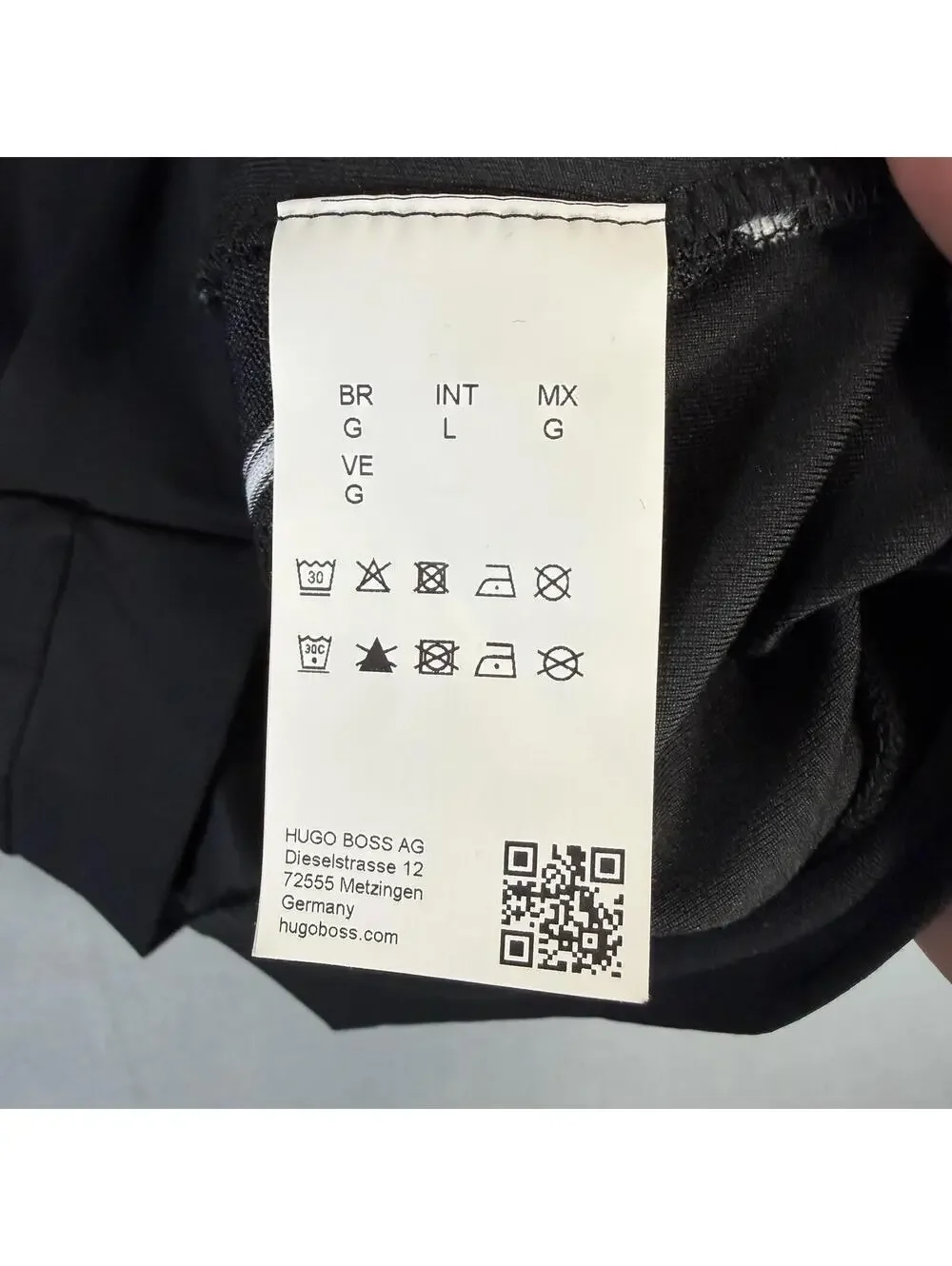 Hugo Boss please refer